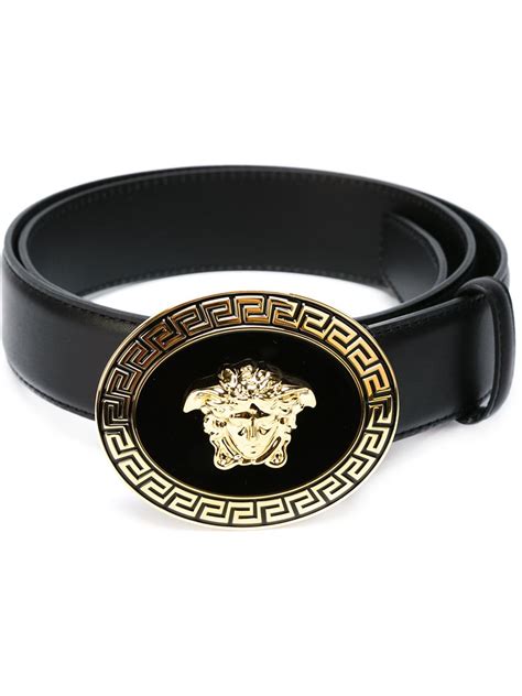 mens medusa mens versace belt|Versace Medusa belt men.